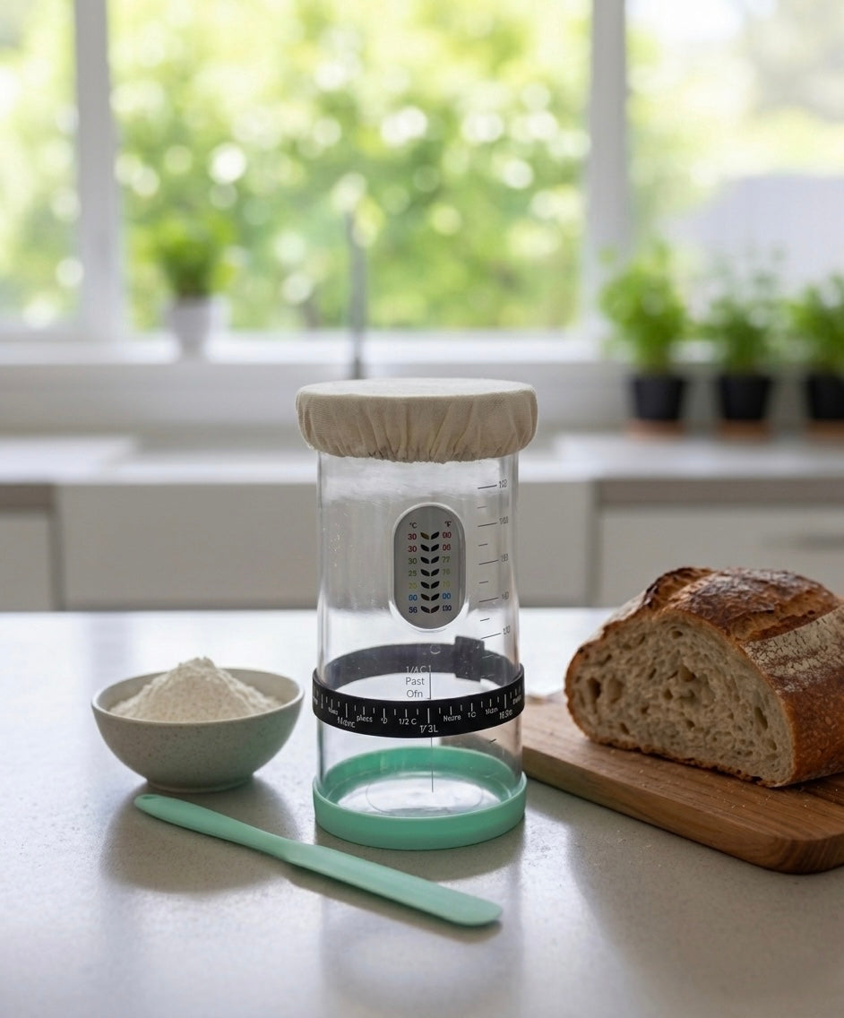 Sourdough Starter Care Jar