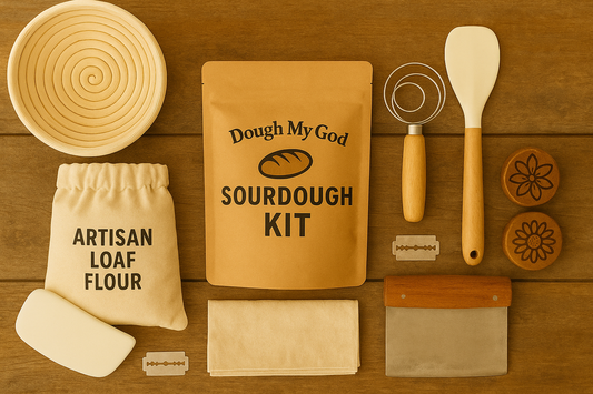 Organic Sourdough Bread Kit with Live Starter