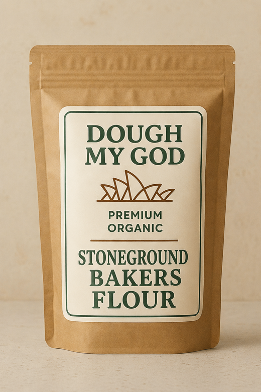 Dough My God organic stoneground bakers flour