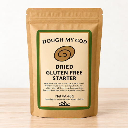 Dough My God Easy Rise gluten-free sourdough starter