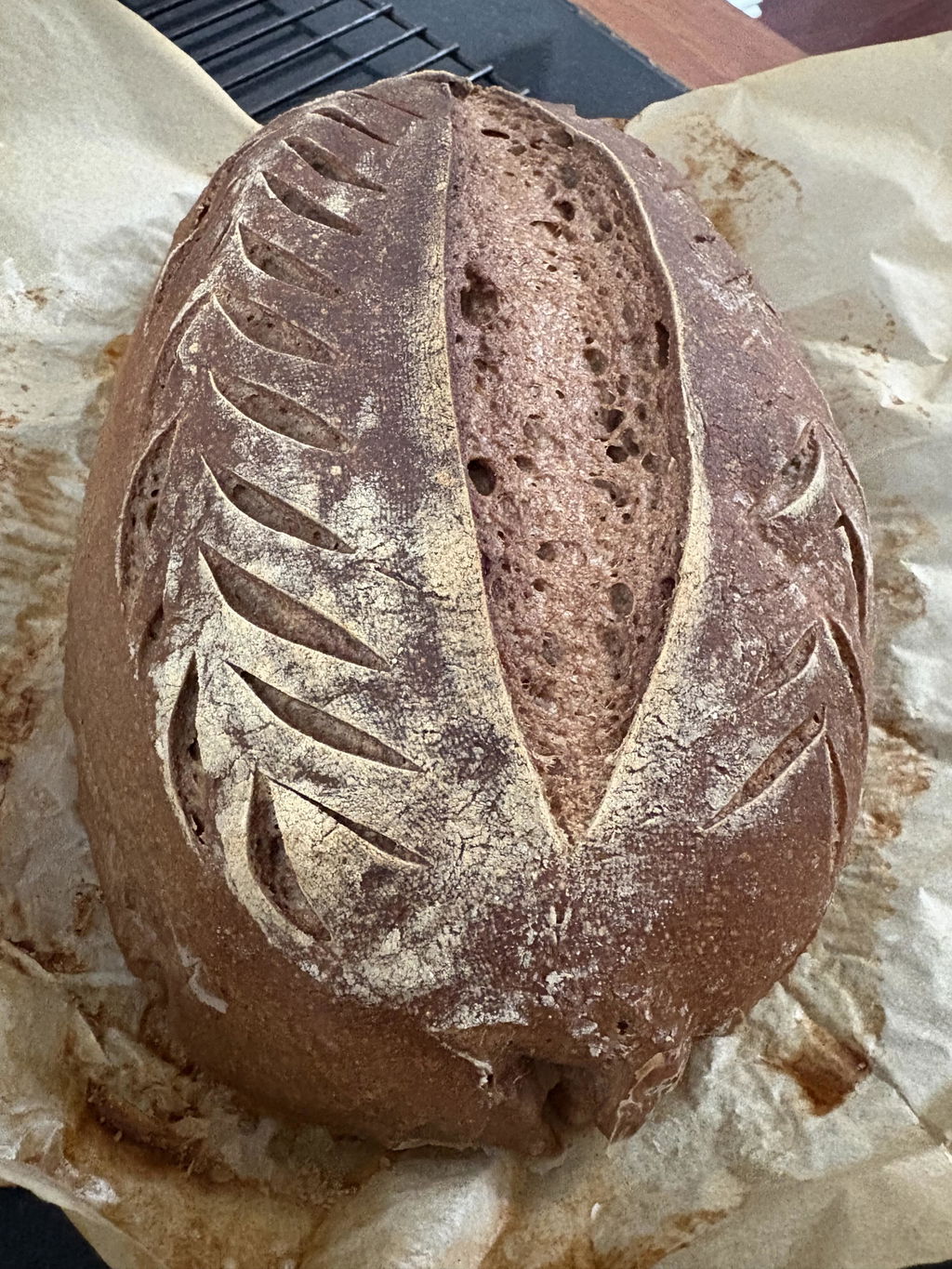 Gluten-free sourdough loaf shared by Janet Sutherland, verified purchaser of the Organic Gluten-Free Sourdough Starter